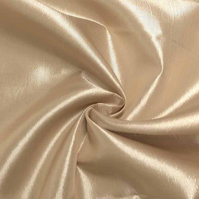Extra Wide Nylon Taffeta Rod Pocket Curtains - Beige - Image 3