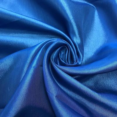 Extra Wide Nylon Taffeta Rod Pocket Curtains - Turquoise - Image 3