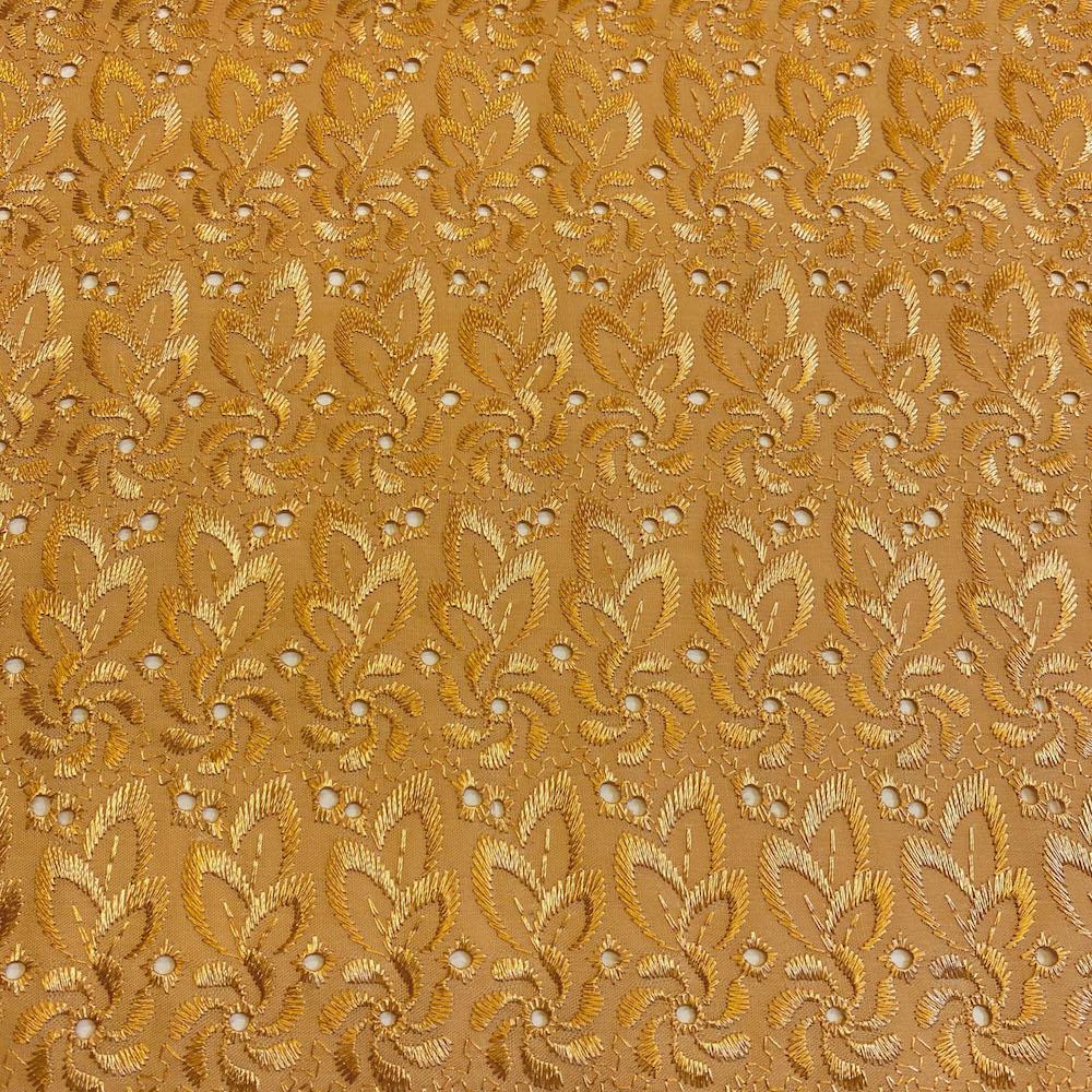 Eyelet Floral Embroidery Fabric - Image 20