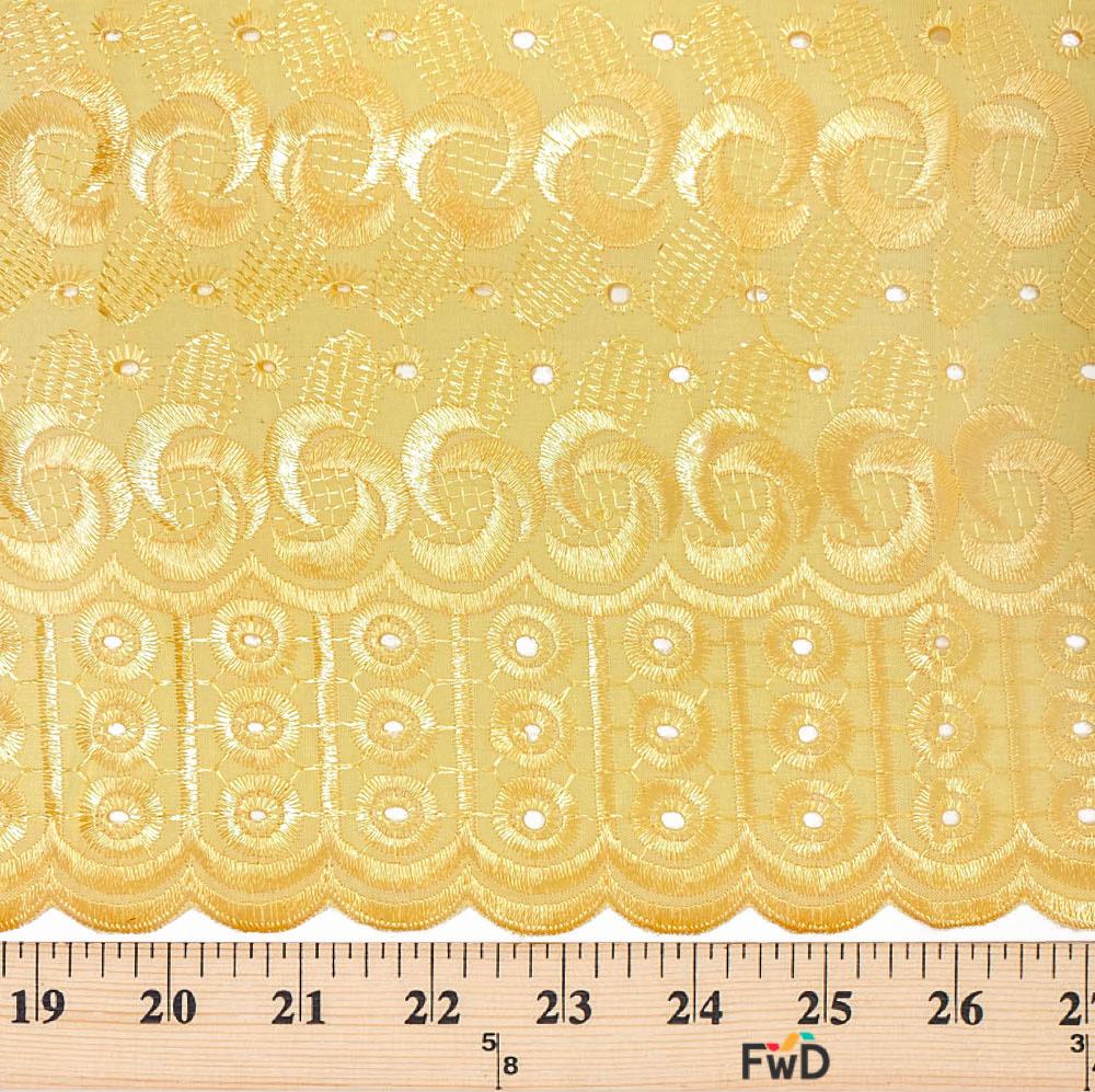 Eyelet Spiral Embroidery Fabric - Image 22