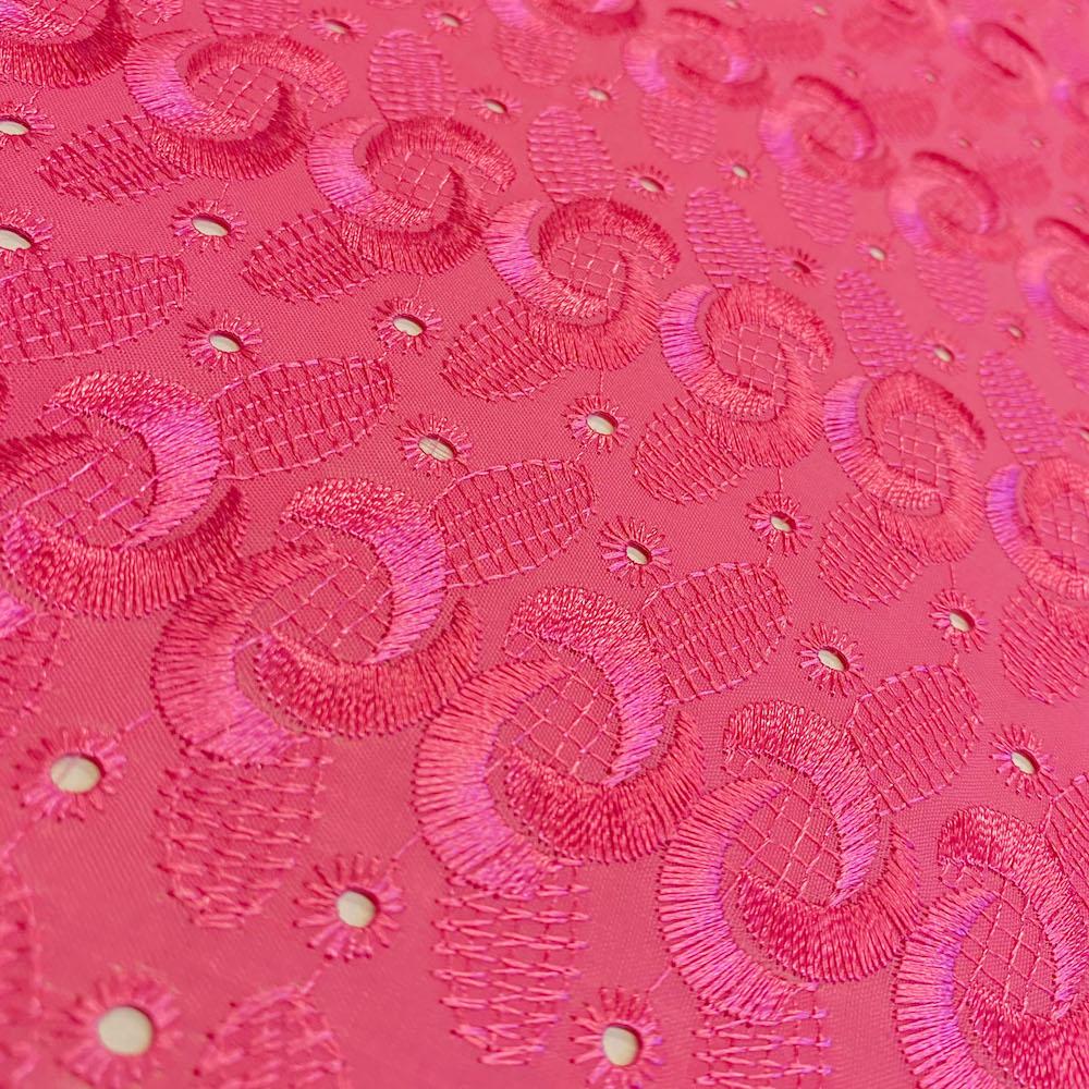 Eyelet Spiral Embroidery Fabric - Image 42