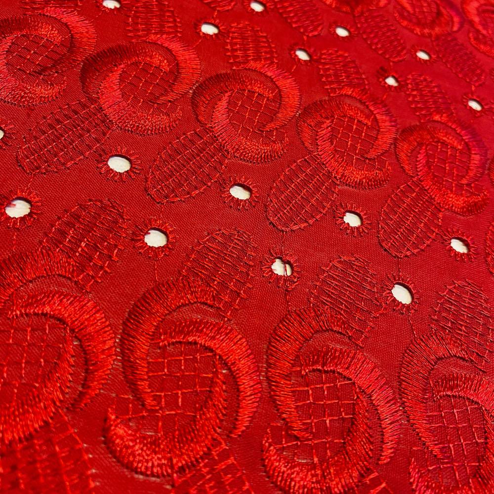 Eyelet Spiral Embroidery Fabric - Image 45