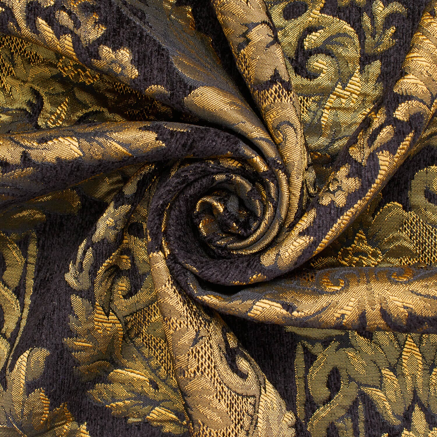 Floral Bloom Two Tone Polyester Rayon Chenille Damask Jacquard - Image 15