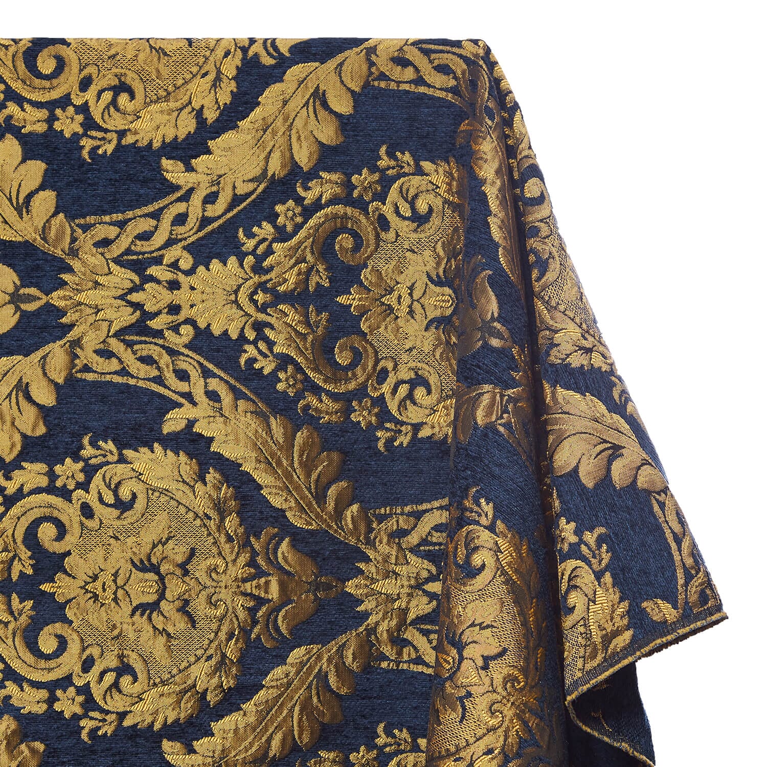 Floral Bloom Two Tone Polyester Rayon Chenille Damask Jacquard - Image 18