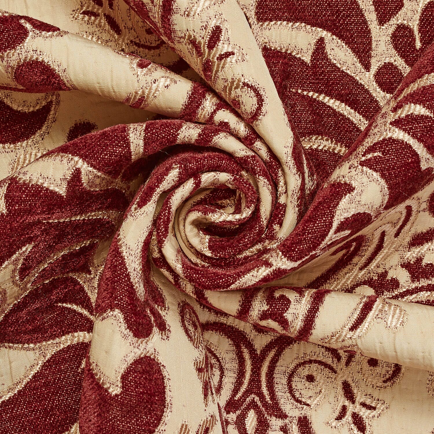 Floral Damask Chenille Upholstery Brocade Jacquard - Image 3