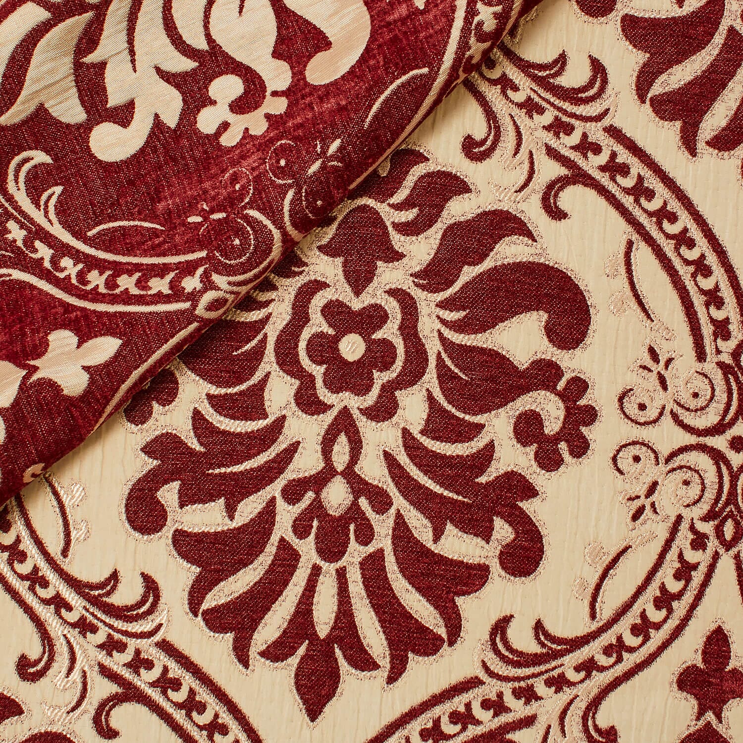 Floral Damask Chenille Upholstery Brocade Jacquard - Image 4