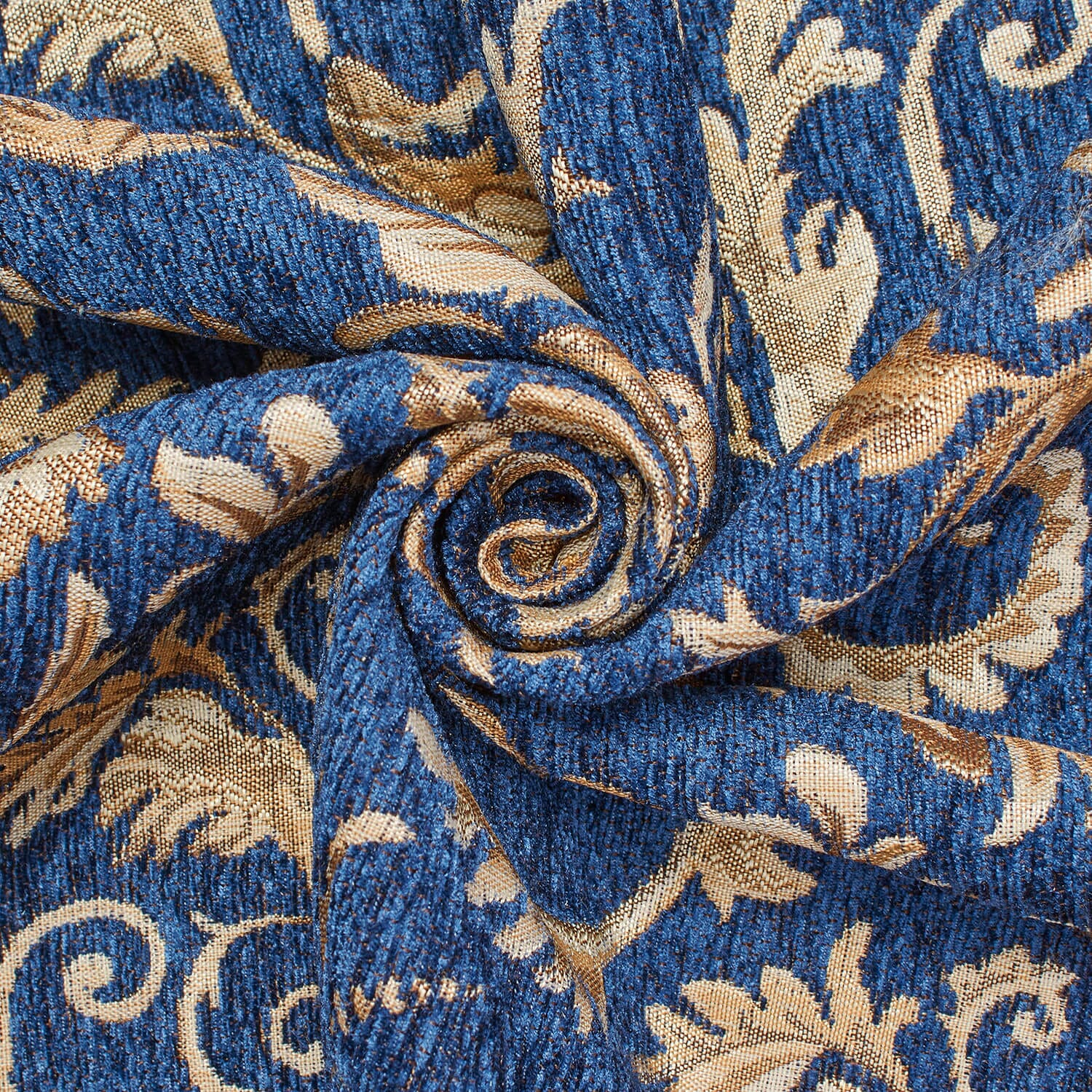Floral Scroll Polyester Chenille Jacquard - Image 11