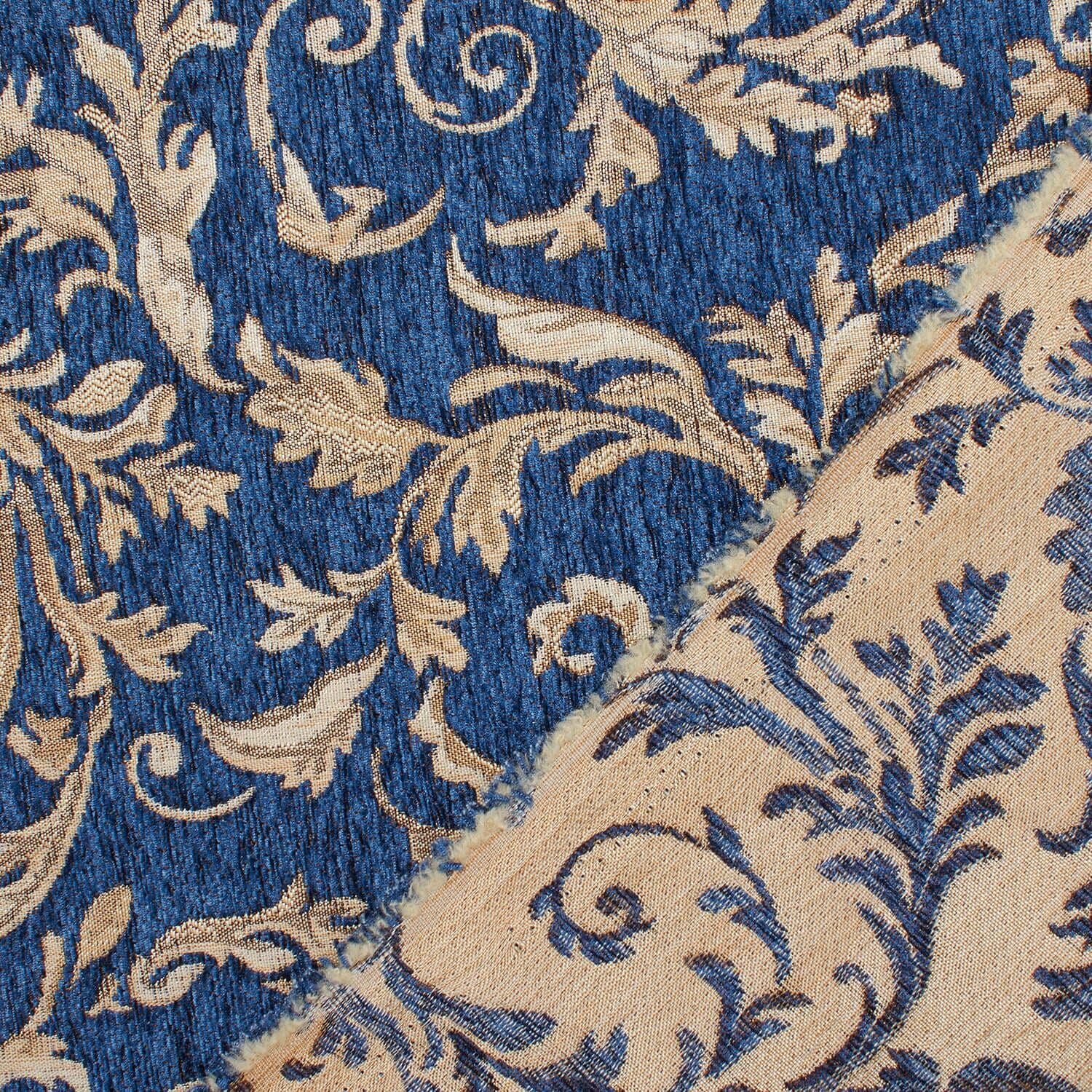 Floral Scroll Polyester Chenille Jacquard - Image 12
