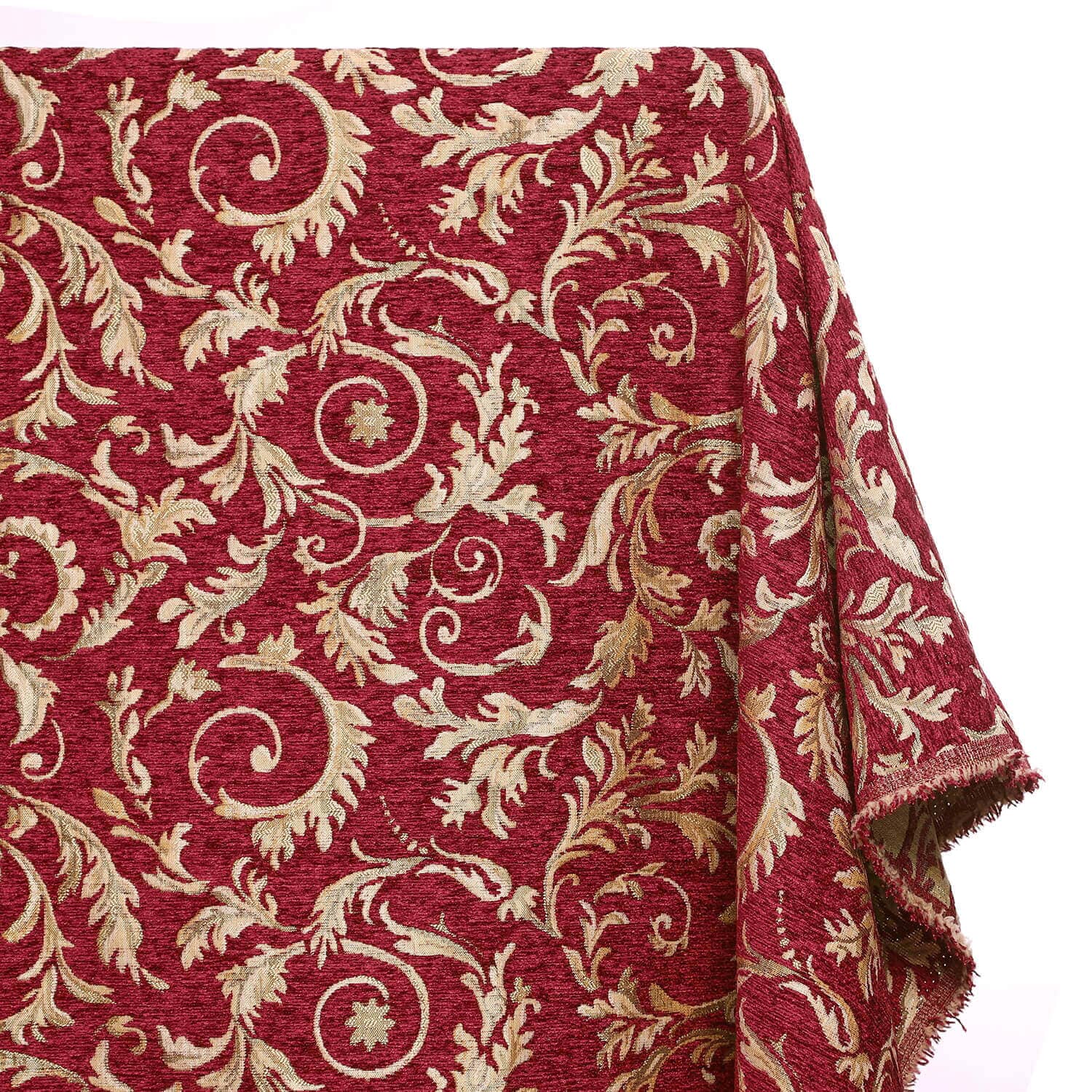 Floral Scroll Polyester Chenille Jacquard - Image 18