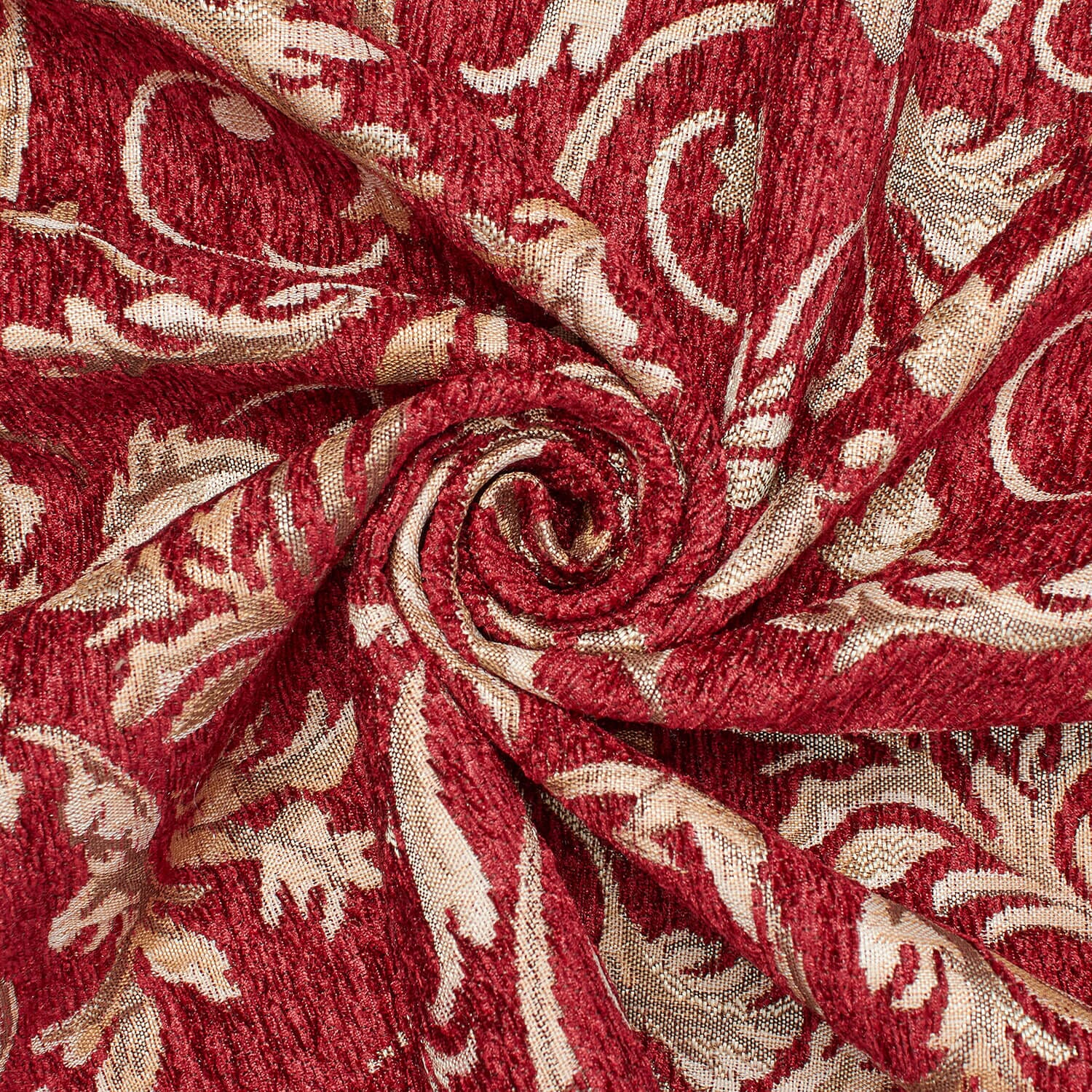 Floral Scroll Polyester Chenille Jacquard - Image 19
