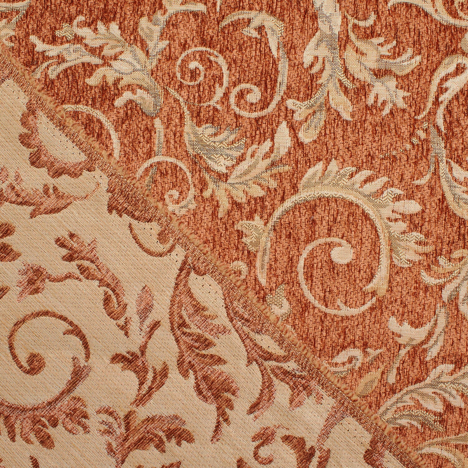 Floral Scroll Polyester Chenille Jacquard - Image 4