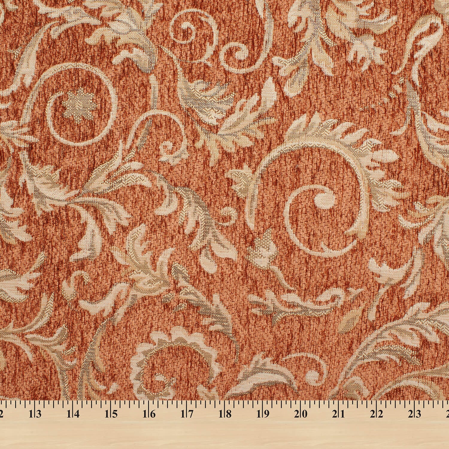 Floral Scroll Polyester Chenille Jacquard - Image 5