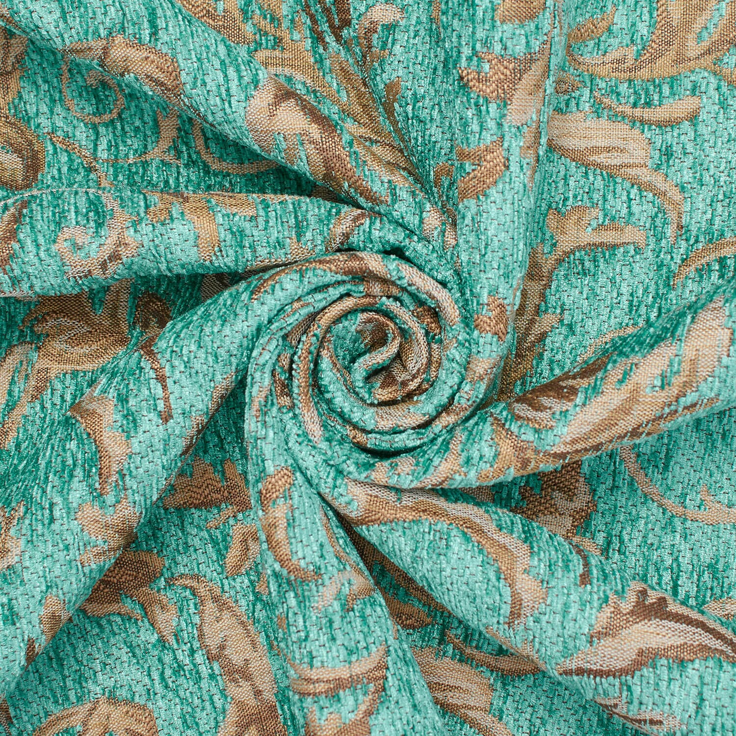 Floral Scroll Polyester Chenille Jacquard - Image 7
