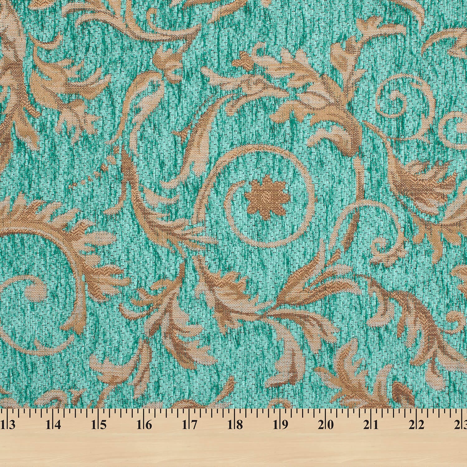 Floral Scroll Polyester Chenille Jacquard - Image 9