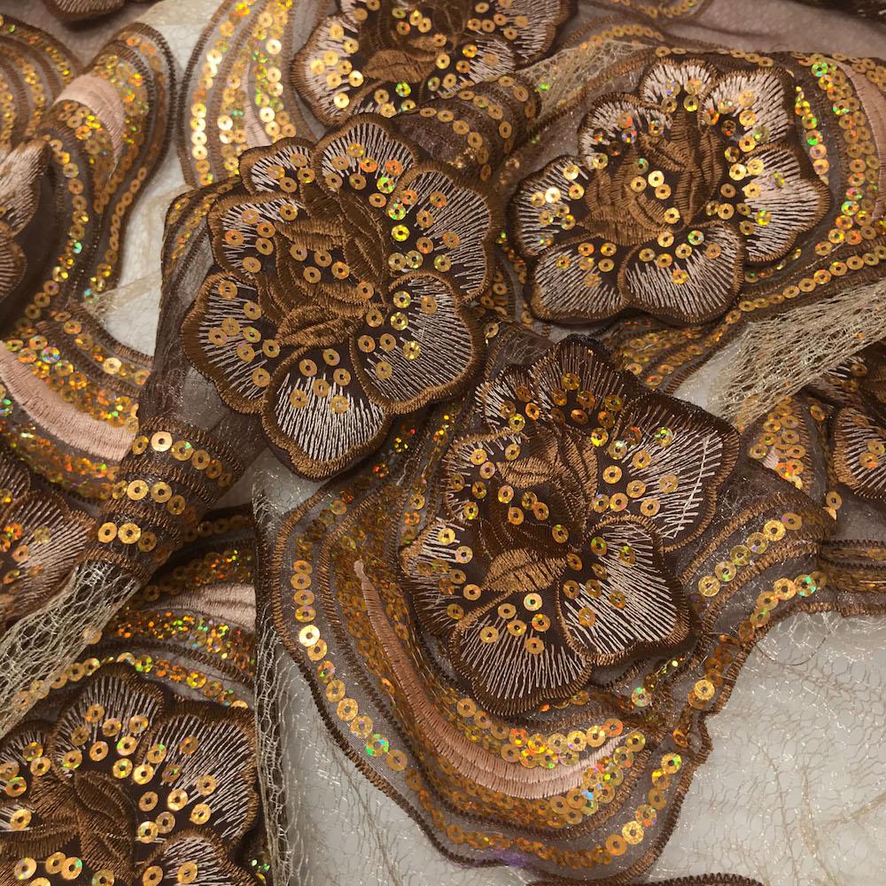 Floral Swirl Patch Chemical Lace - Image 12