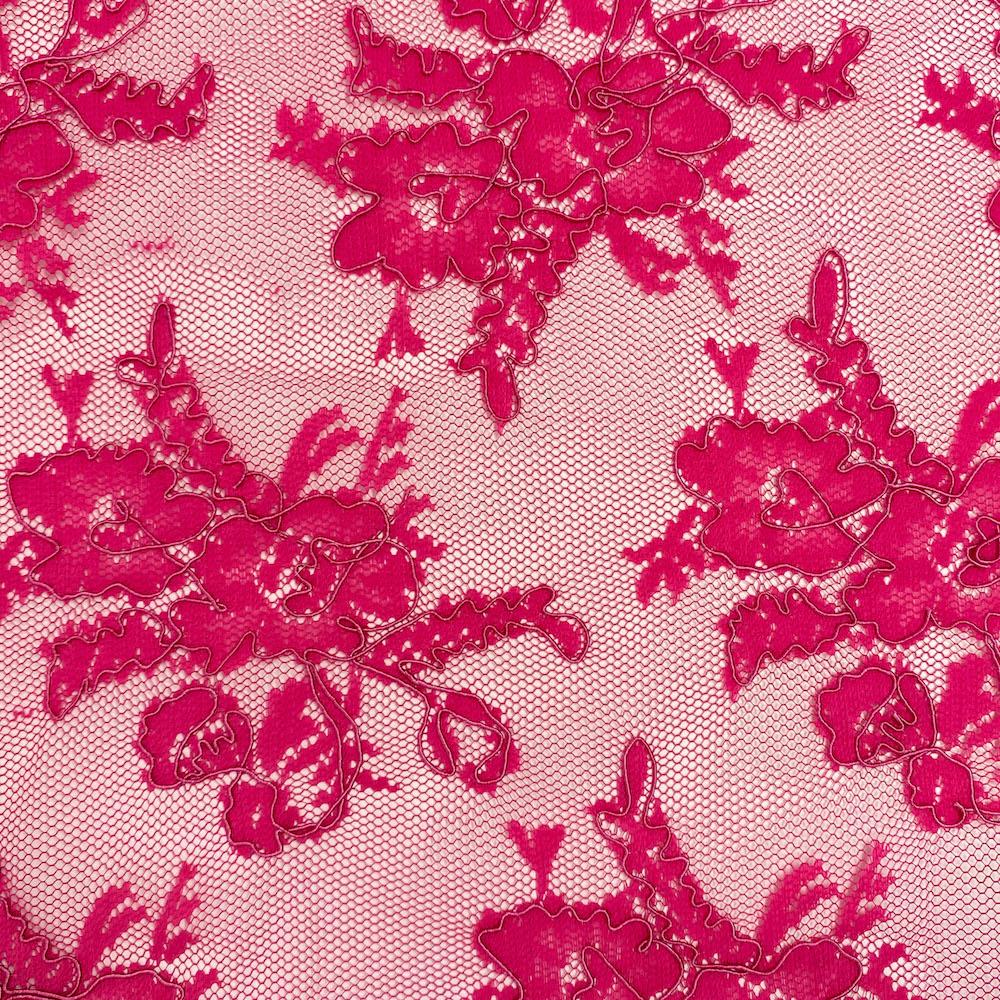 Fuchsia Queen Corded Lace - Image 2