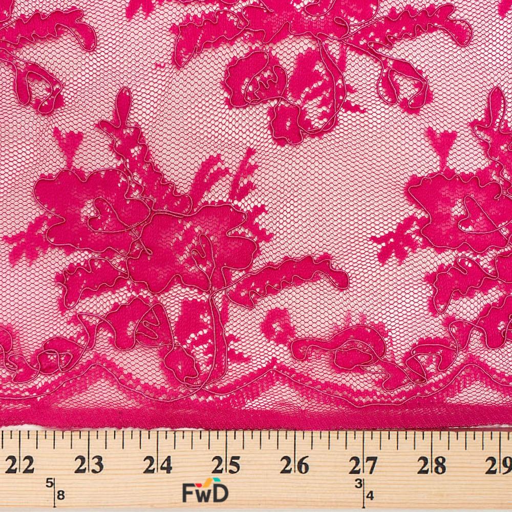 Fuchsia Queen Corded Lace - Image 3