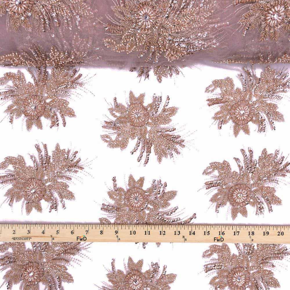 Gloriosa Bridal Lace Beaded Fabric - Image 24