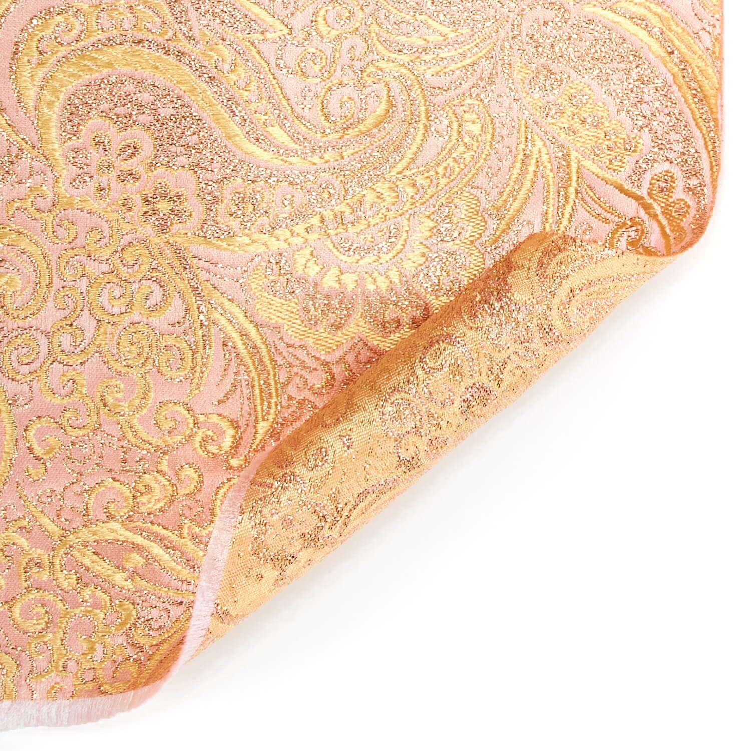 Gold Paisley Metallic Brocade - Image 16