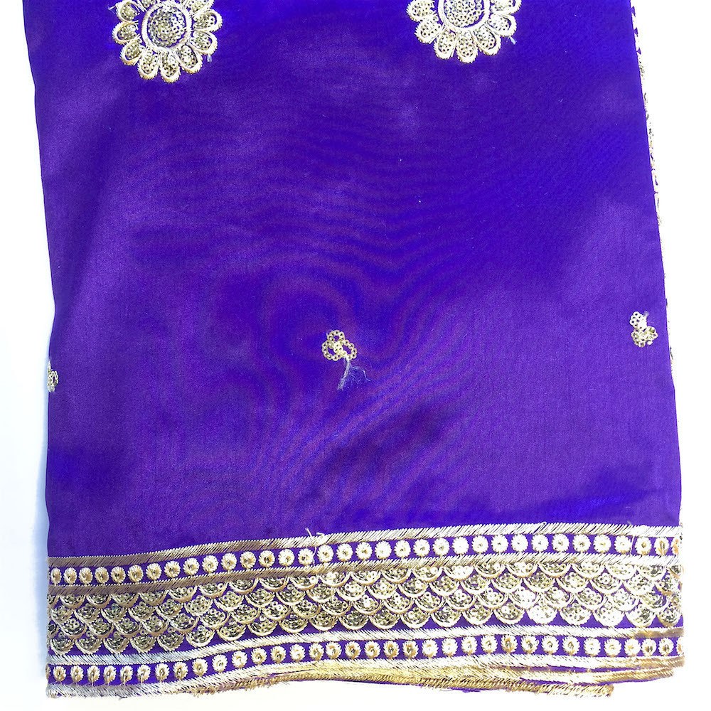 Grandeur African George Taffeta - Purple - Image 2