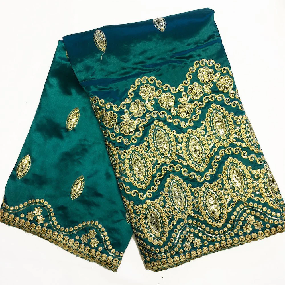 Imperial African George Taffeta - Teal