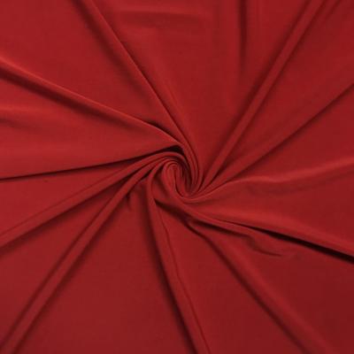 ITY Knit Stretch Jersey Rod Pocket Curtains - Red - Image 3