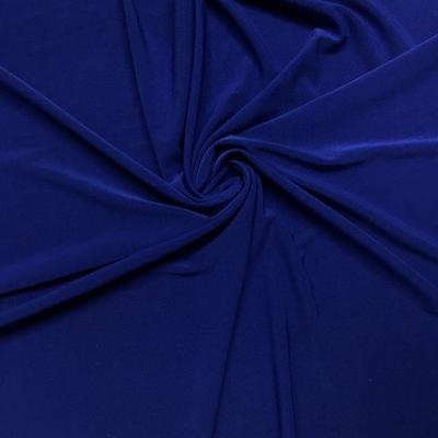 ITY Knit Stretch Jersey Rod Pocket Curtains - Royal Blue - Image 3