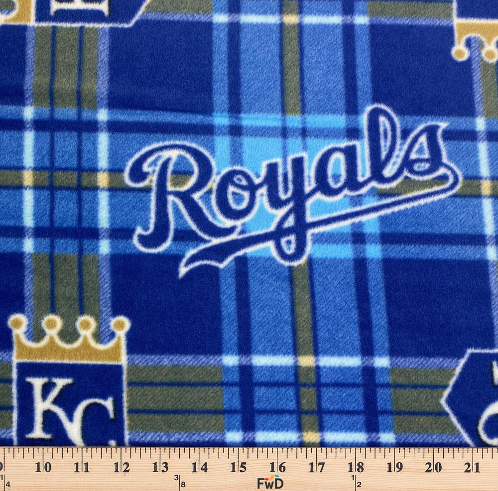 Kansas City Royals MLB Fleece Fabric - Image 3