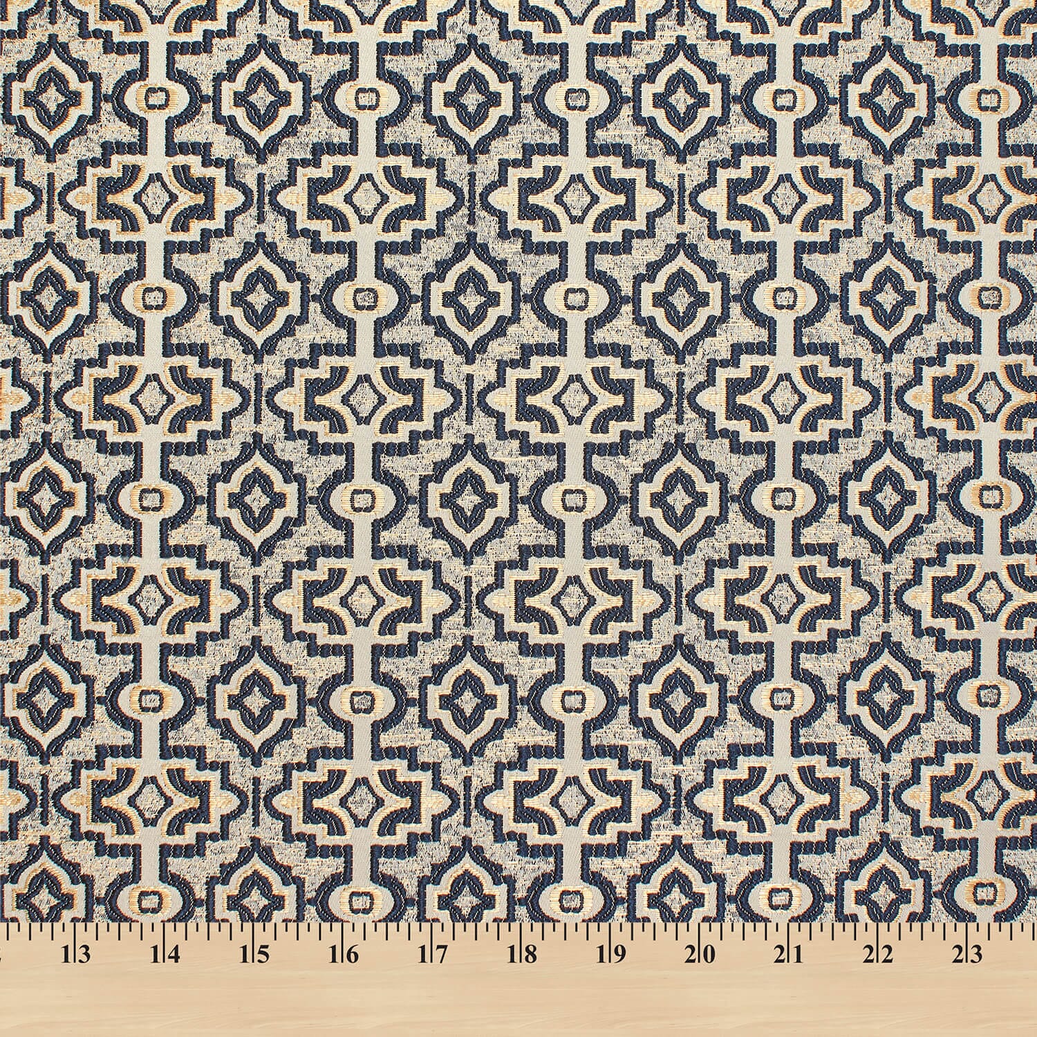 Kashmir Geometric Extra Wide Brocade Upholstery Jacquard - Image 11