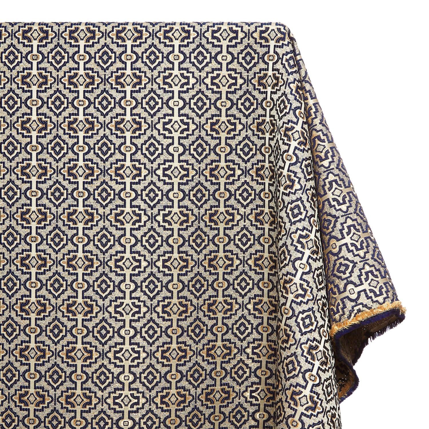 Kashmir Geometric Extra Wide Brocade Upholstery Jacquard - Image 7