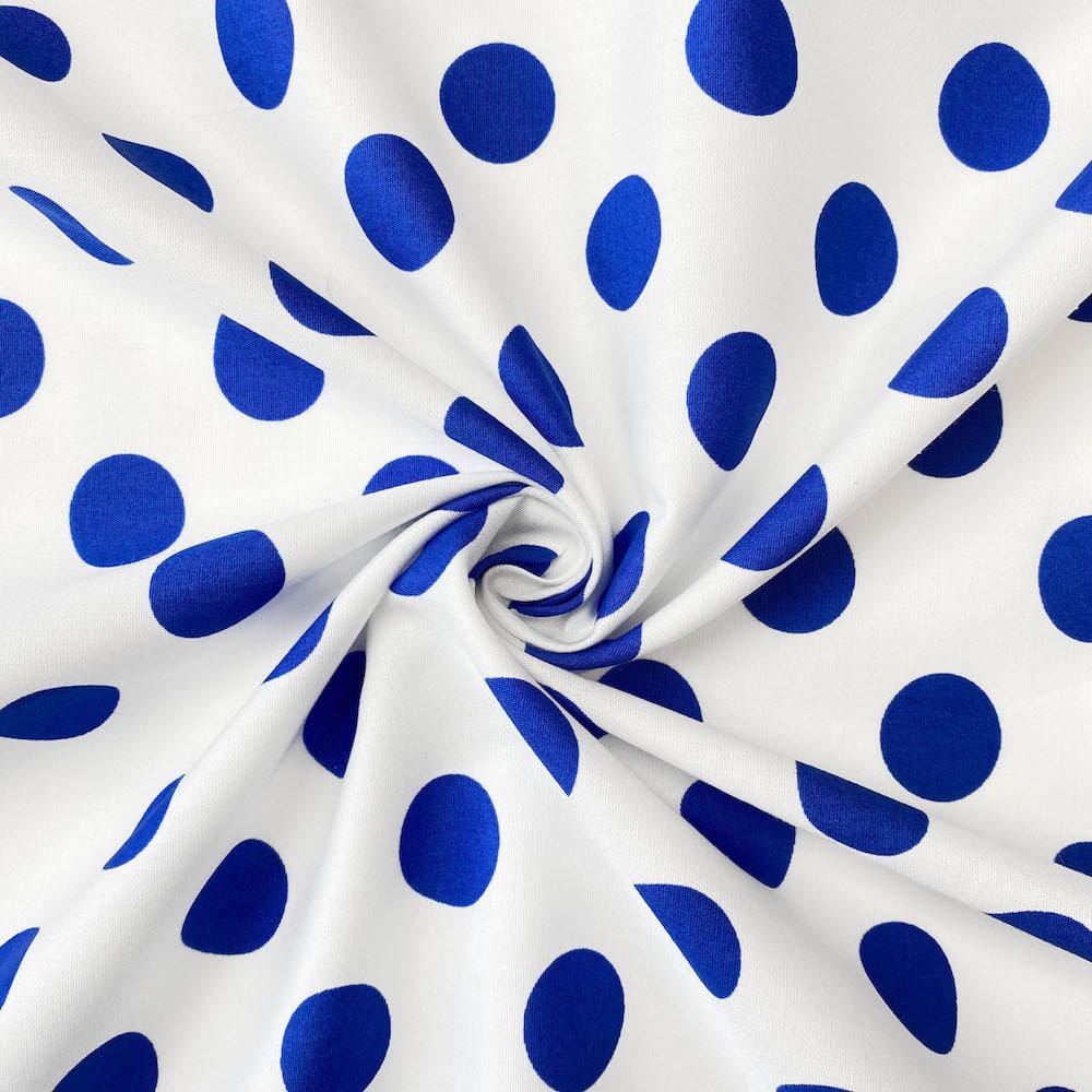 Large Polka Dot Cotton Poplin (58/60 Inch) - Image 39