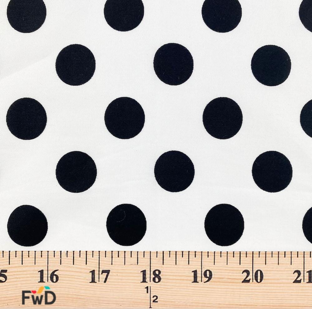 Large Polka Dot Cotton Poplin (58/60 Inch) - Image 64