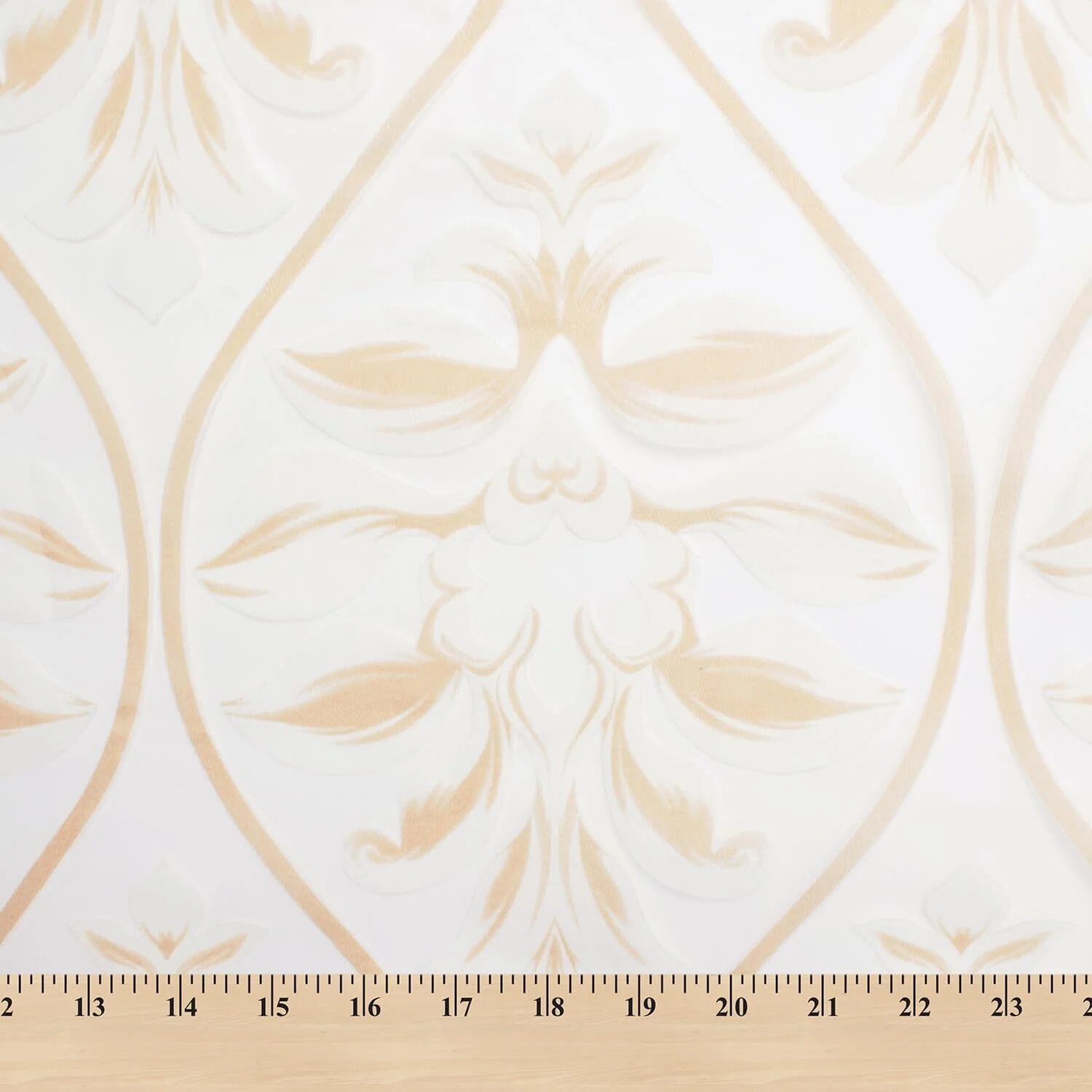 Leafy Bloom Extra Wide Burnout Polyester Rayon Damask Jacquard On Voile - Image 10