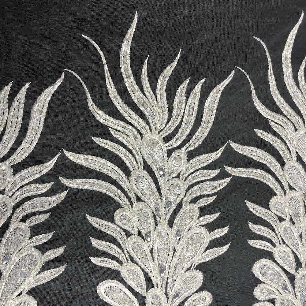 Liatris Bridal Lace Beaded Fabric - Image 8