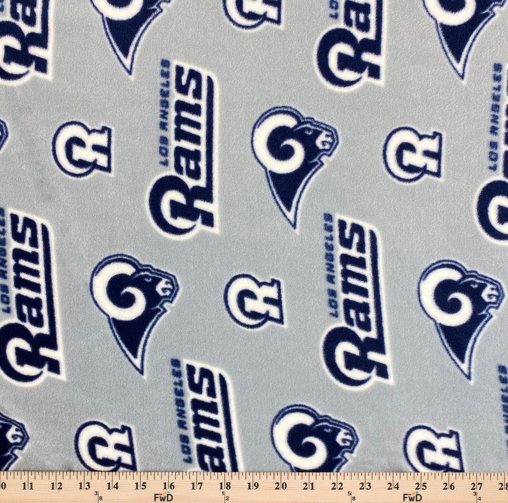 Los Angeles Rams NFL Fleece Fabric - Image 3