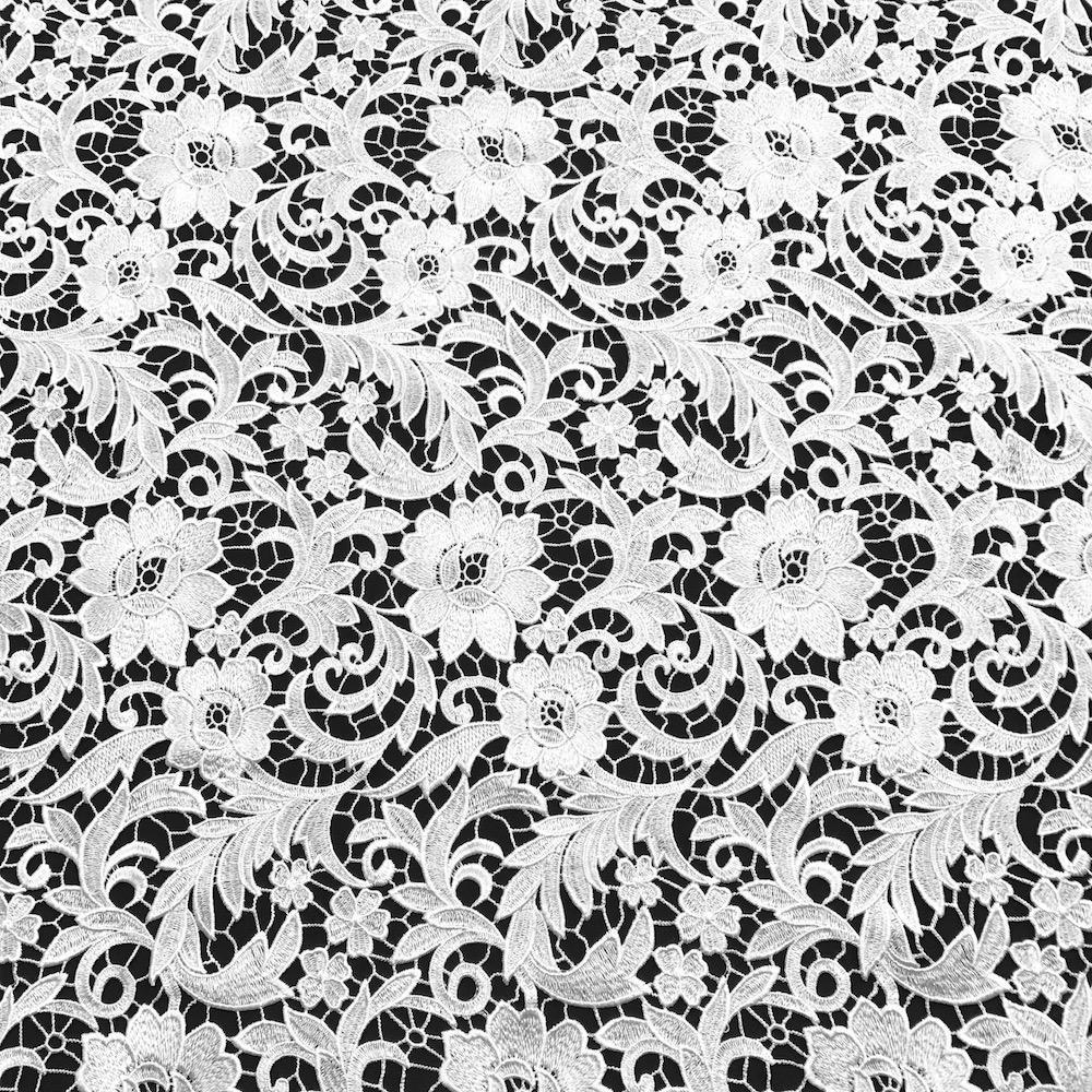 Lotus Guipure French Venice Lace - Image 3
