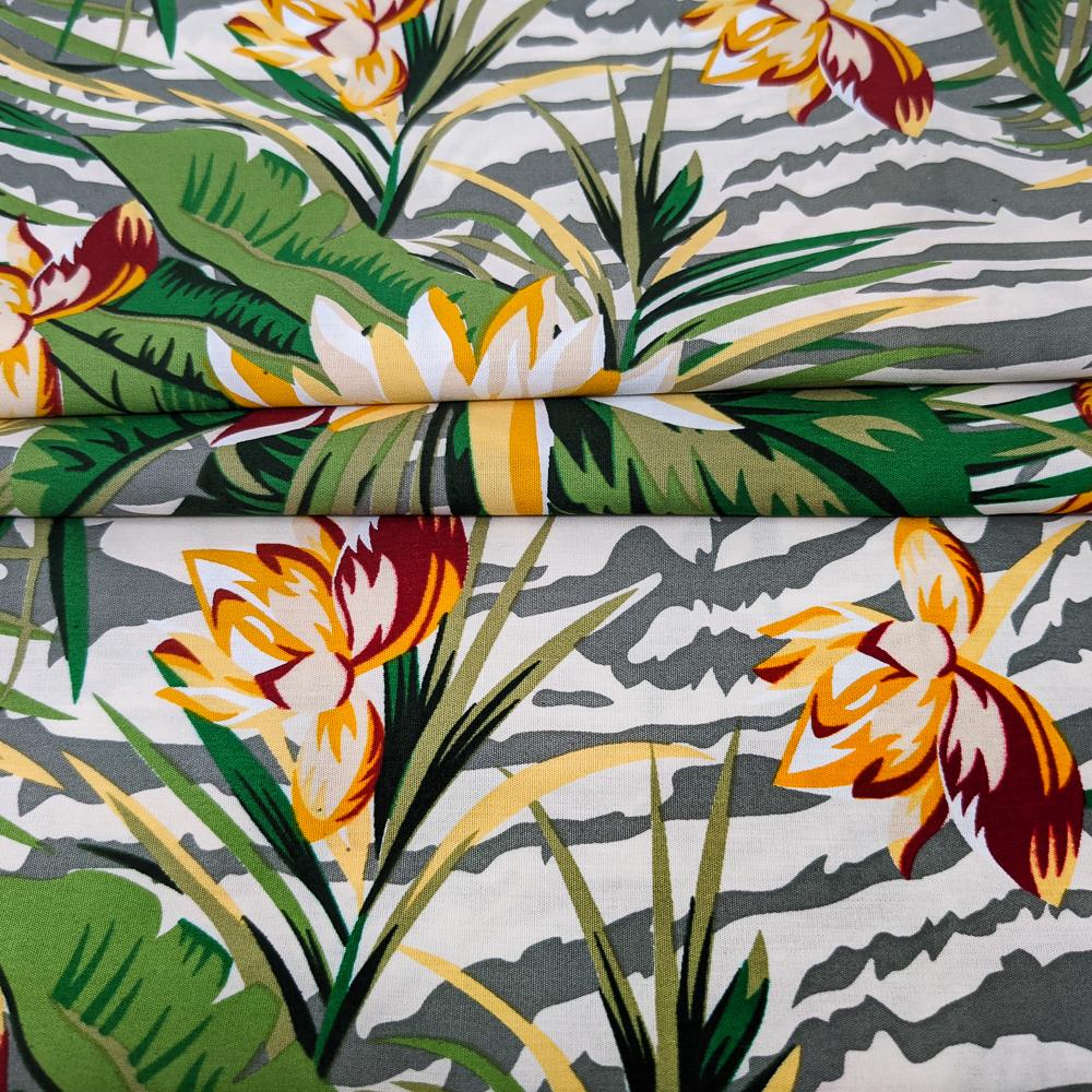 Lotus Print Cotton - Image 5