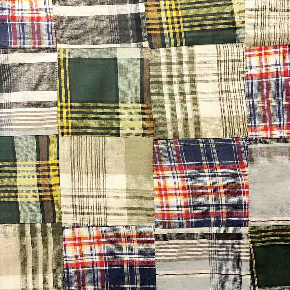 Madras Patchwork Plaid Fabric (Style 1587) - Image 2
