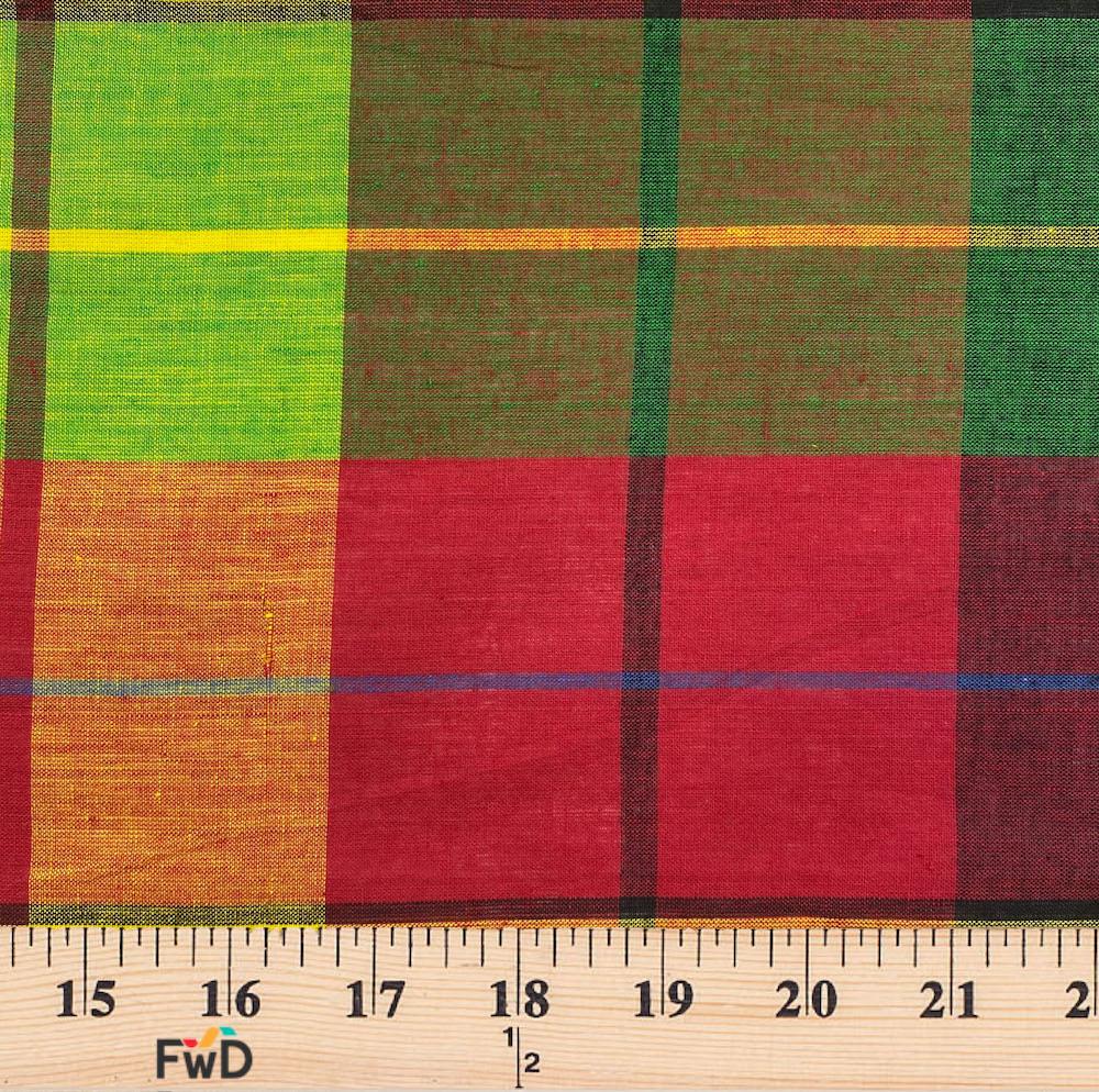 Madras Plaid Fabric (Style 101) - Image 3