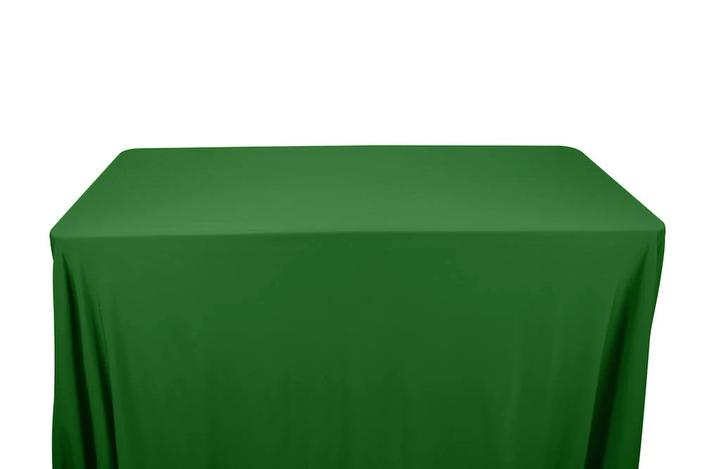 Matte Milliskin Tricot Banquet Rectangular Table Covers - 6 Feet - Image 14