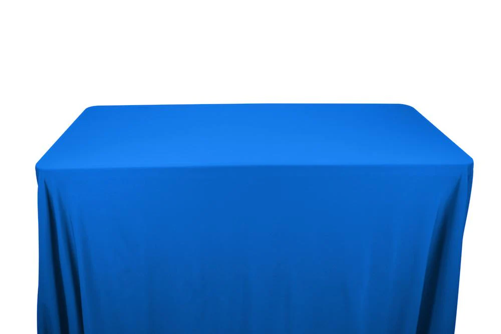 Matte Milliskin Tricot Banquet Rectangular Table Covers - 6 Feet - Image 18