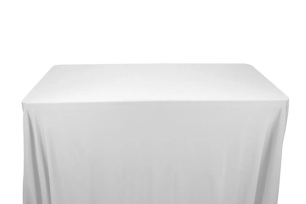 Matte Milliskin Tricot Banquet Rectangular Table Covers - 6 Feet - Image 2