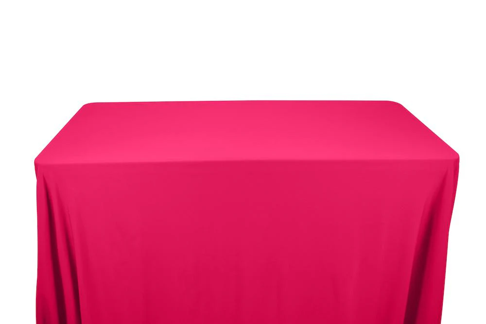 Matte Milliskin Tricot Banquet Rectangular Table Covers - 8 Feet - Image 12