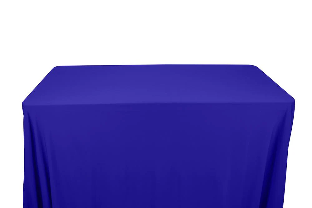 Matte Milliskin Tricot Banquet Rectangular Table Covers - 8 Feet - Image 19