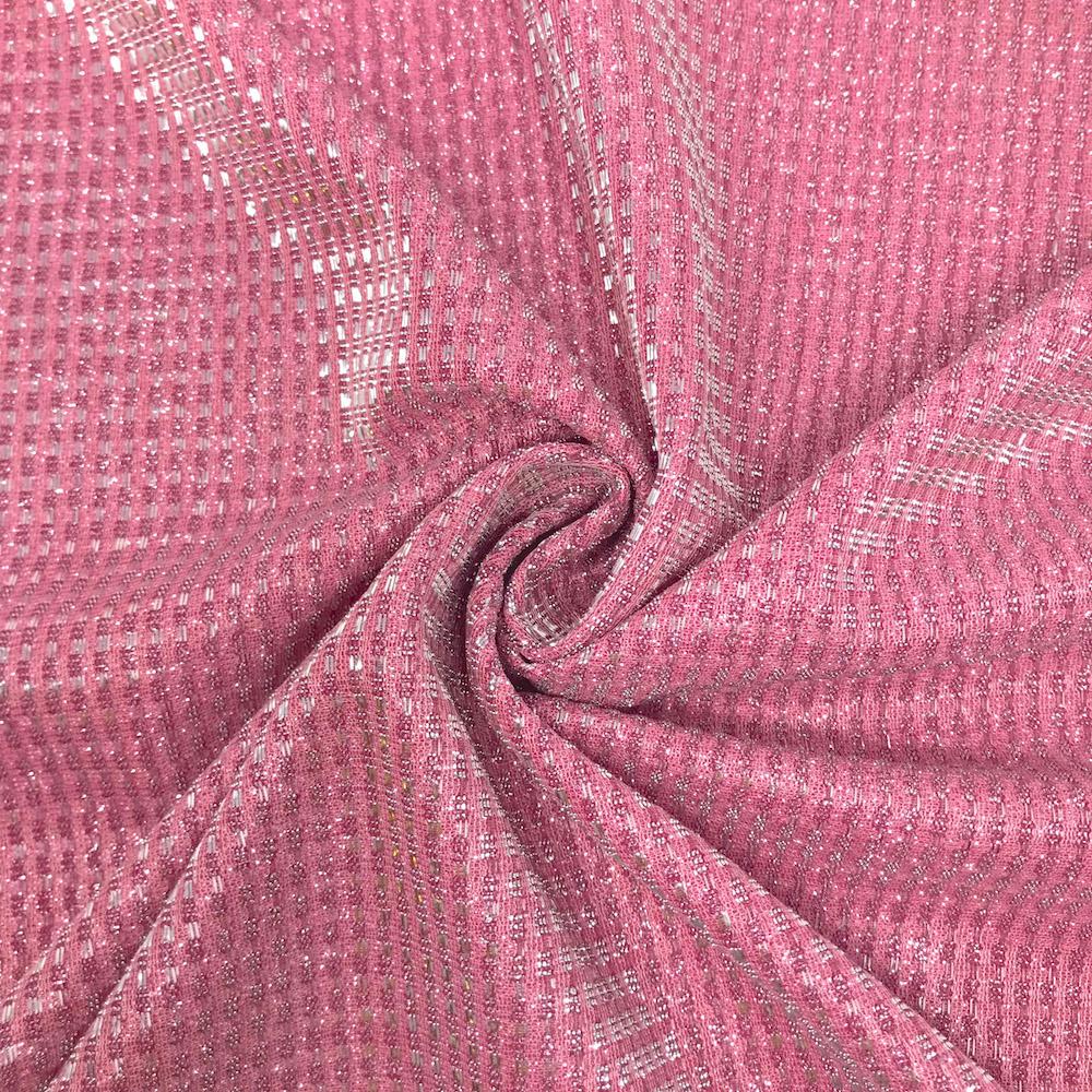 Metallic Brocade on Satin - Image 5