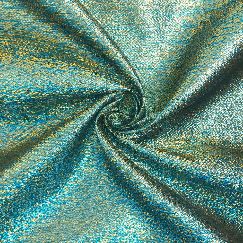 Metallic Two-Tone Foil Brocade - Image 14