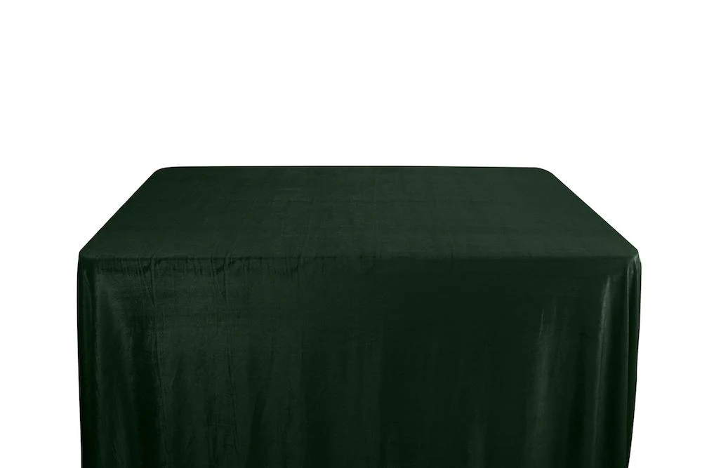 Micro Velvet Banquet Rectangular Table Covers - 6 Feet - Image 16