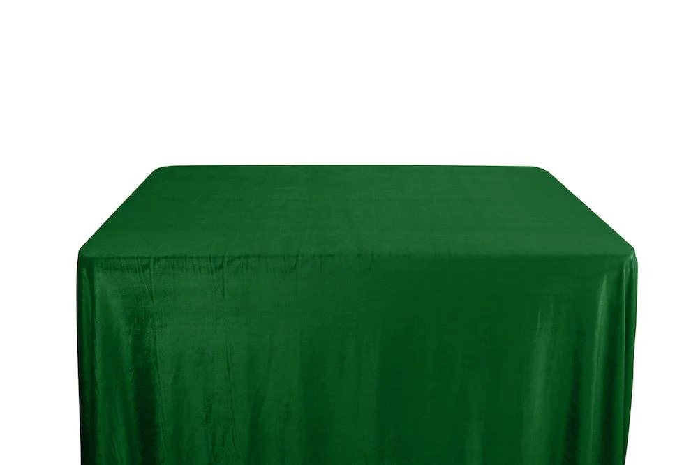 Micro Velvet Banquet Rectangular Table Covers - 8 Feet - Image 15