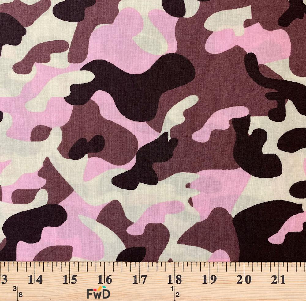 Military Camo Print Cotton - Image 12