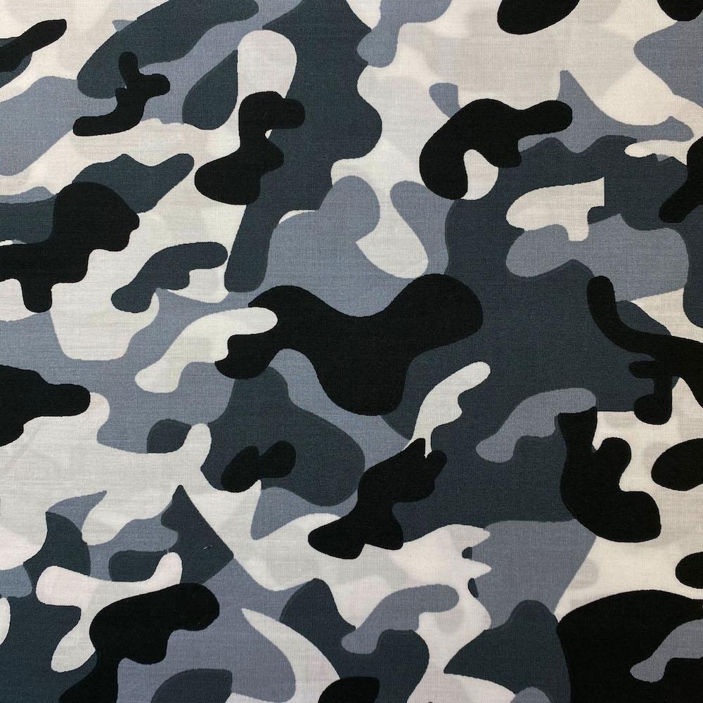 Military Camo Print Cotton - Image 16